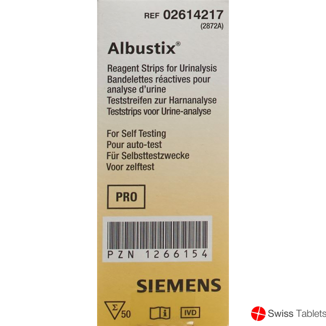 Albustix Reagenzstreifen 50 Stück buy online