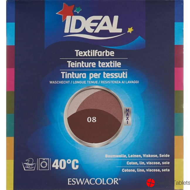 Ideal Maxi Baumwolle Nr. 8 Rotbraun buy online