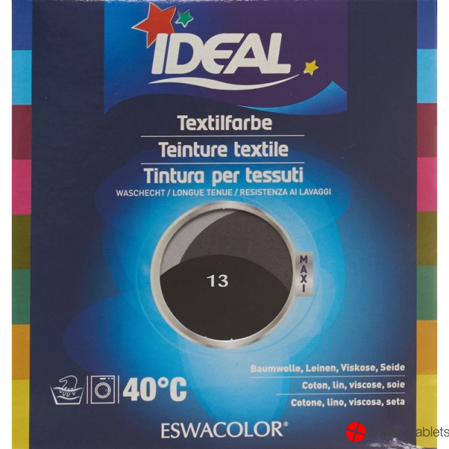 Ideal Maxi Baumwolle Nr. 13 Schwarz buy online