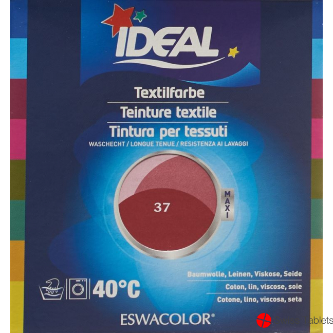 Ideal Maxi Baumwolle Nr. 37 Hermesrot buy online