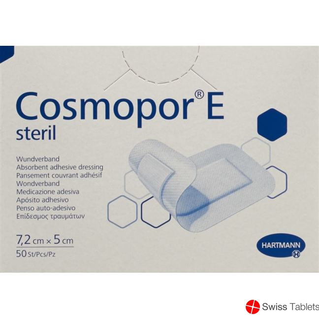 Cosmopor E Wundverband 7.2cmx5cm Steril 50 Stück buy online