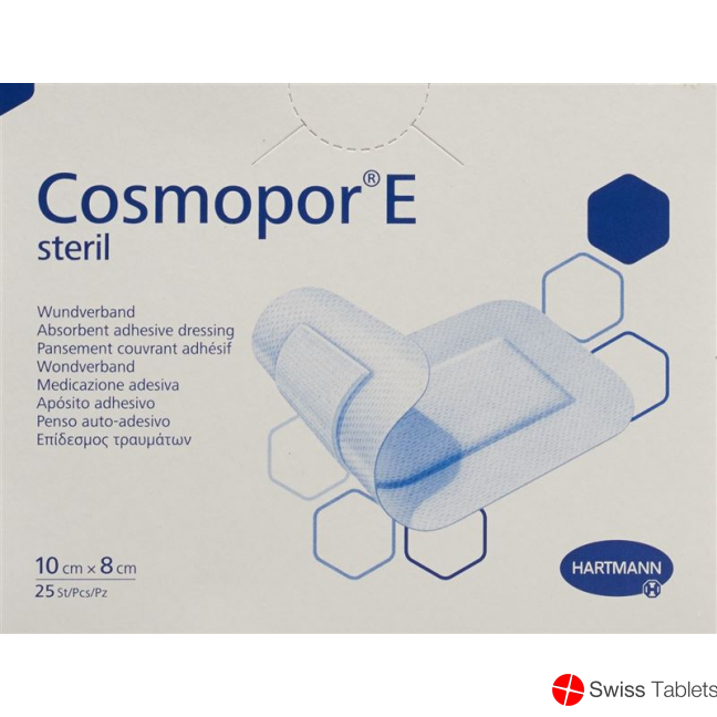 Cosmopor E Wundverband 10cmx8cm Sterile 25 Stück buy online
