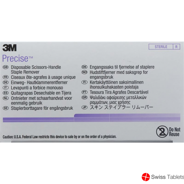 3M Precise Hautklammer Entferner Ms/ds 10 Stück Sr-3 buy online