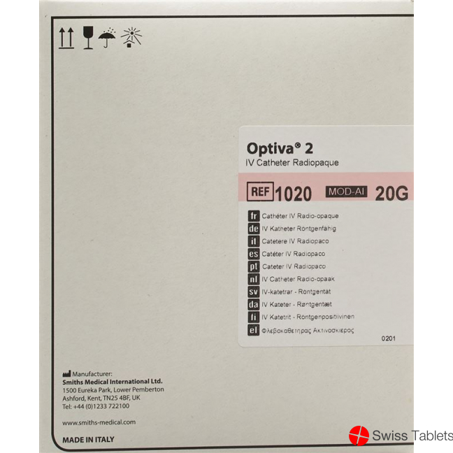 Optiva 2 Venenverweilkanüle 20gx32mm 50 Stück buy online