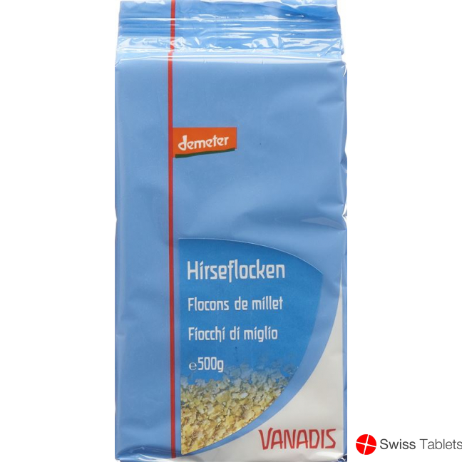 Vanadis Hirseflocken Demeter Beutel 500g buy online