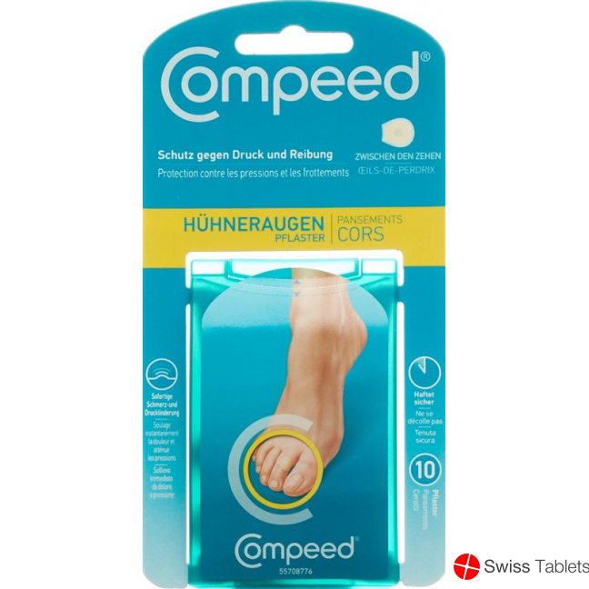 Compeed Corn plaster Between the toes 10 pieces buy online