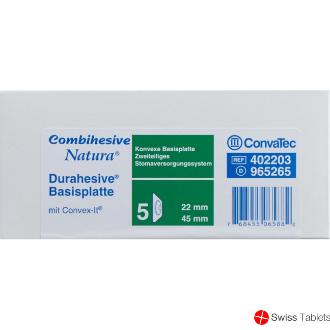 Natura Convex Basisplatten 22/45mm 5 Stück buy online