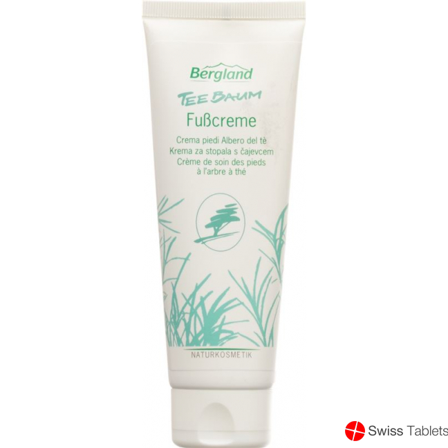 Bergland Teebaum Fusscreme Tube 100ml buy online