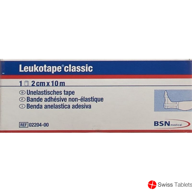 Leukotape Classic plaster tape 10mx2cm buy online Leukotape Classic plaster tape 10mx2cm buy online