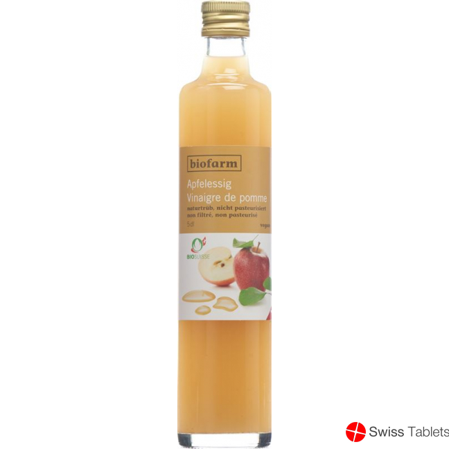 Biofarm Apfelessig Naturtrueb Flasche 500ml buy online