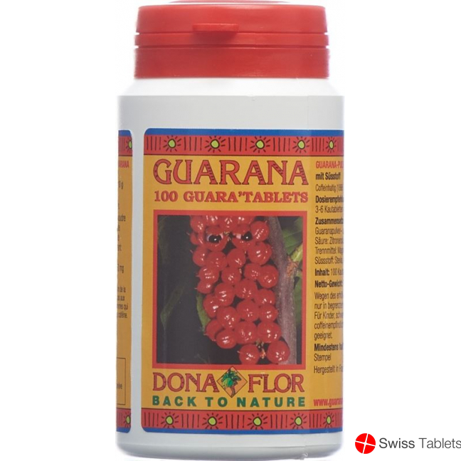 Guarana Dona Flor Kautabletten 100 Stück buy online