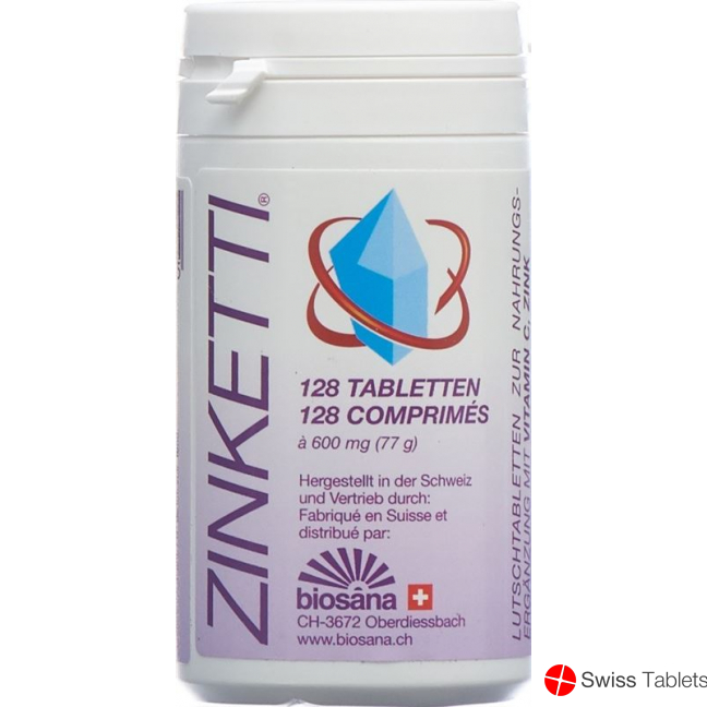 Biosana Zinketti Tabletten Dose 128 Stück buy online