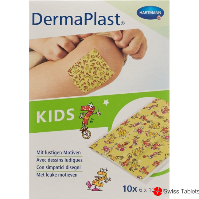 Dermaplast Kids 6cmx10cm 10 Plaster buy online