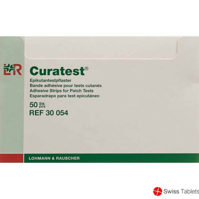 Curatest Vlies Testpflaster 7.5x12.5cm 50 Stück buy online