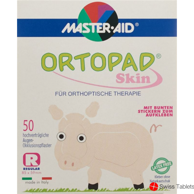 Ortopad Occlusionspflaster Regu Skin Ab 4j 50 Stück buy online