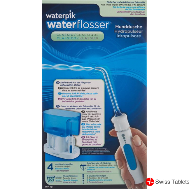 Waterpik Water Jet Munddusche Wp70e Familie buy online