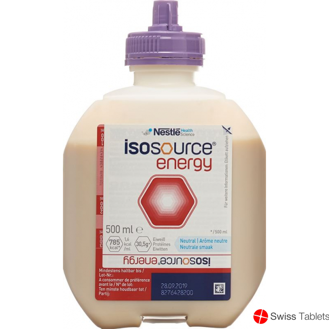 Isosource Energy Neutral Flexibag 500ml buy online