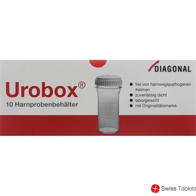 Urobox Harnprobenbehaelter Hestia/diagonal 10 Stück buy online