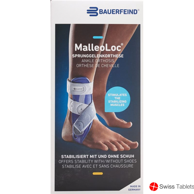 MalleoLoc Stabilorthese Sprunggelenk Grösse 1 Links Titan buy online