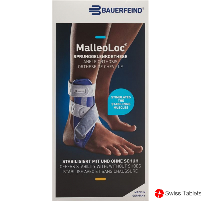 MalleoLoc Stabilorthese Sprunggelenk Grösse 2 Rechts Titan buy online