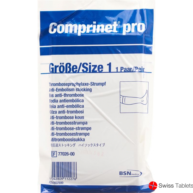 Comprinet Pro Thrombo A-d Grösse 3 39-46cm Weiss 1 Paar buy online