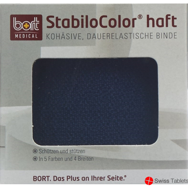 Bort Stabilo Color bandage 6cmx5m cohesive blue buy online Bort Stabilo Color bandage 6cmx5m cohesive blue buy online