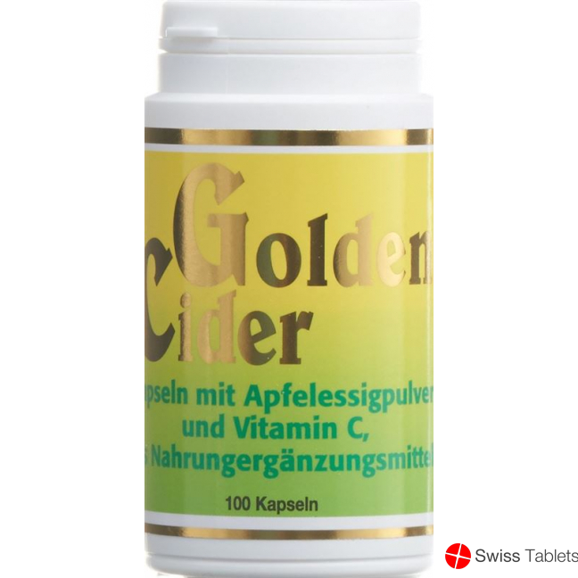 Goldencider Apfelessig Kapseln Dose 100 Stück buy online