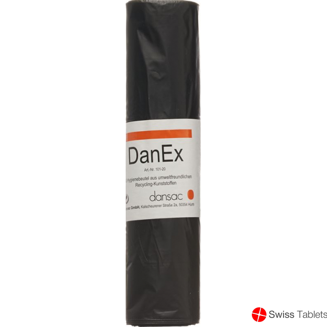 Dansac Dan-ex sanitary bag 23x40cm roll buy online