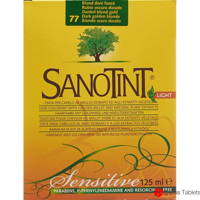 Sanotin Sanotint Sensitive Light Hair Color 77 middle blonde buy online