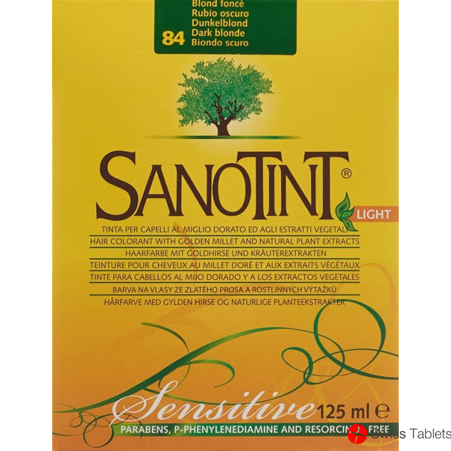 Sanotint Sensitive Light Hair Color 84 Golden brown Copper buy online