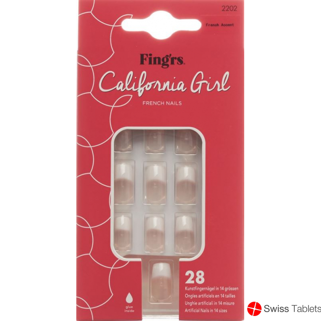 Fingers California Girl French Manic Nails buy online