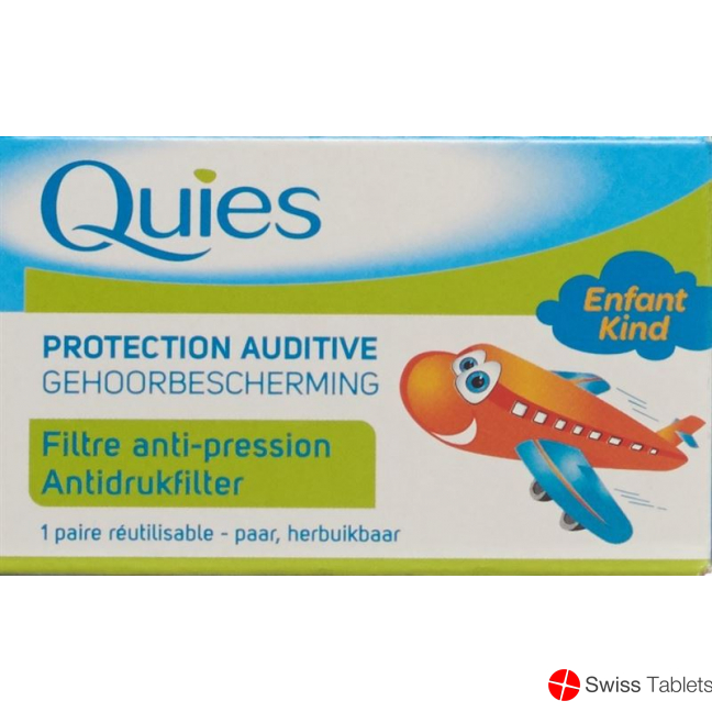 Quies Earplanes Überdruckgehörschutz Kinder 2 Stück buy online