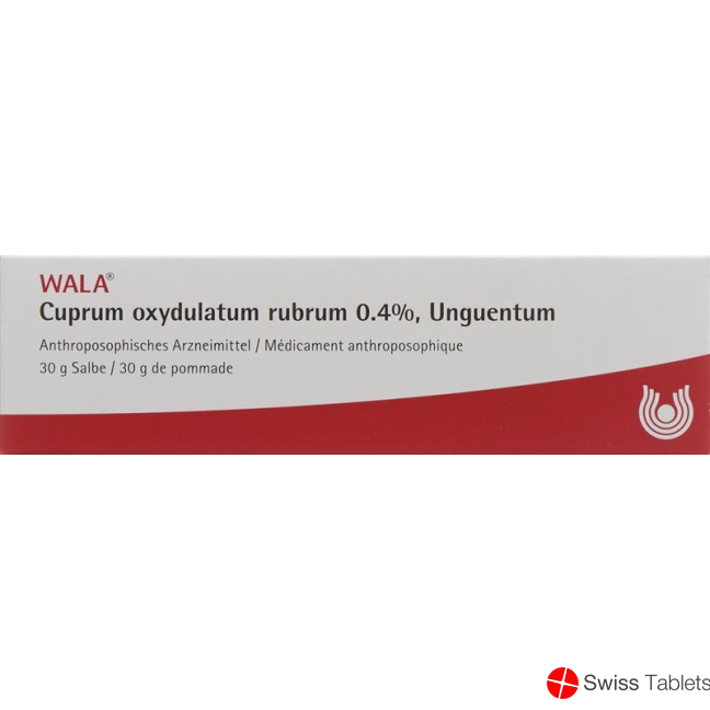 Wala Cuprum Oxydulatum Rubrum Salbe 0.4% Tube 30g buy online