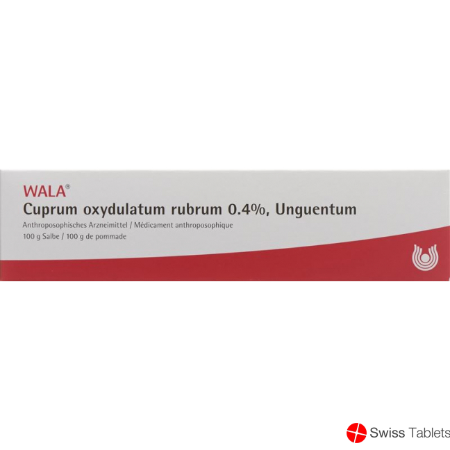 Wala Cuprum Oxydulatum Rubrum Salbe 0.4% Tube 100g buy online