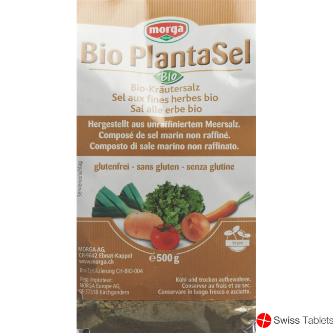 Holle Plantasel Kräutersalz Bio Beutel 500g buy online