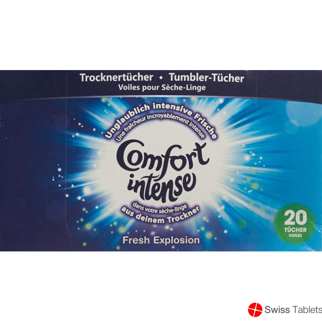 Comfort Tumbler Tüchlein Blau 20 Stück buy online