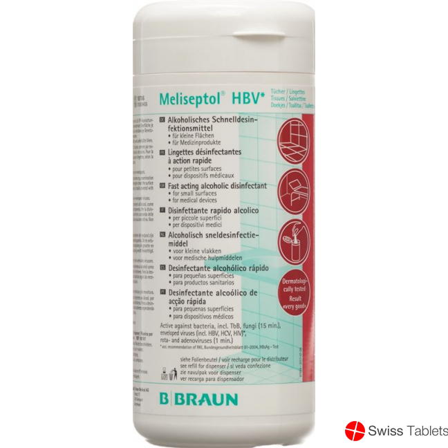 Meliseptol Rapid Tücher Spenderbox 100 Stück buy online Meliseptol Rapid Tücher Spenderbox 100 Stück buy online