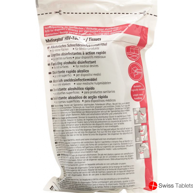 Meliseptol Rapid Tücher Nachfüllpack 100 Stück buy online