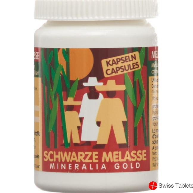 Mineralia Gold Schwarze Melasse Kapseln 90 Stück buy online