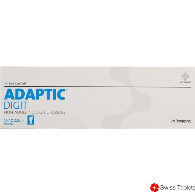 Let’s Comfort Adaptic Digit Finger- und Zehenverband Large 10 Stück buy online