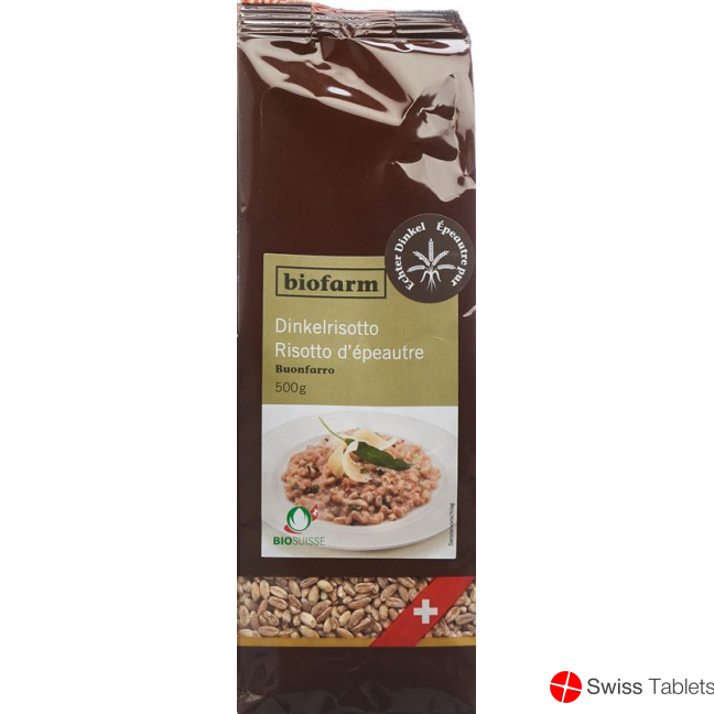 Biofarm Buonfarro Dinkelrisotto Knospe 500g buy online