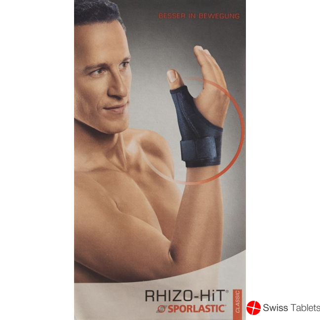 Sporlastic Rhizo Hit Orthese -17cm Schwarz buy online