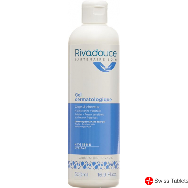 Rivadis Dusche Bad Shampoo Körper und Haare 500ml buy online