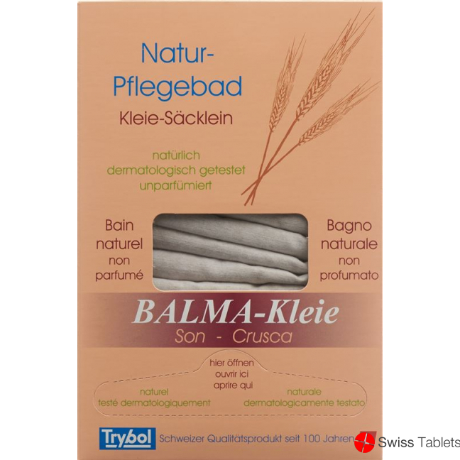 Balma Kleie Natur Pflegebad 18 Beutel 35g buy online