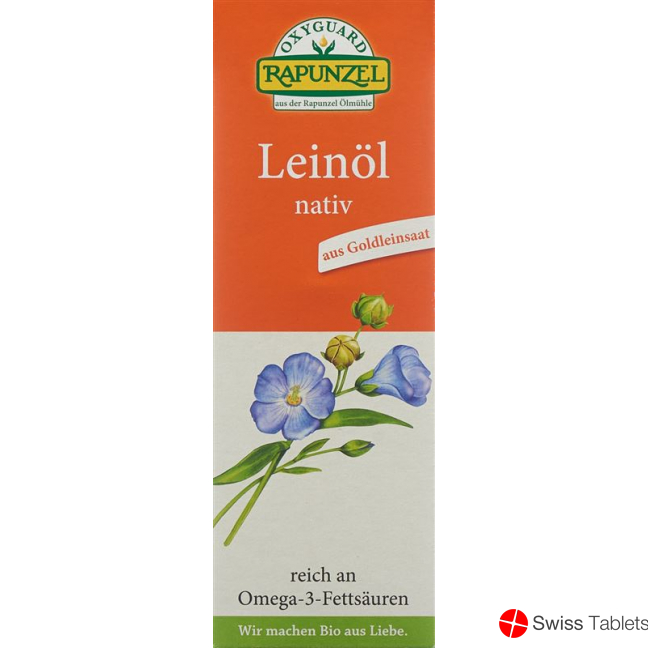 Rapunzel Oxyguard Leinöl Bio Flasche 250ml buy online