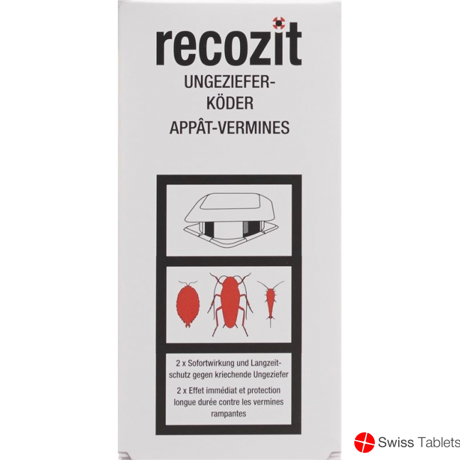 Recozit Ungeziefer Köderdose 2 Stück buy online