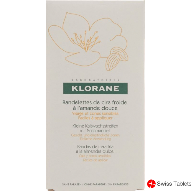 Klorane Enthaarungsstreifen Gesicht 6x 2 Stück buy online