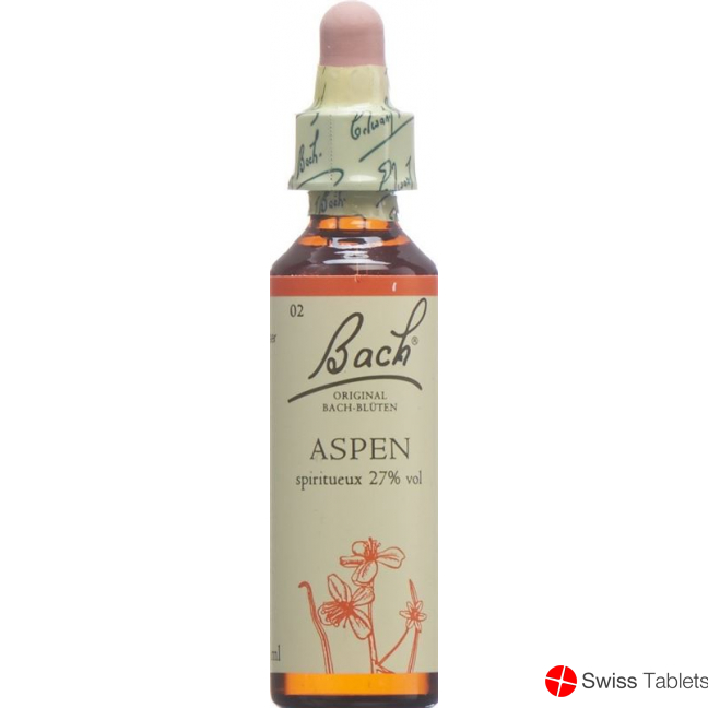 Bachblüten Aspen Nr. 2 Flüssig 20ml buy online