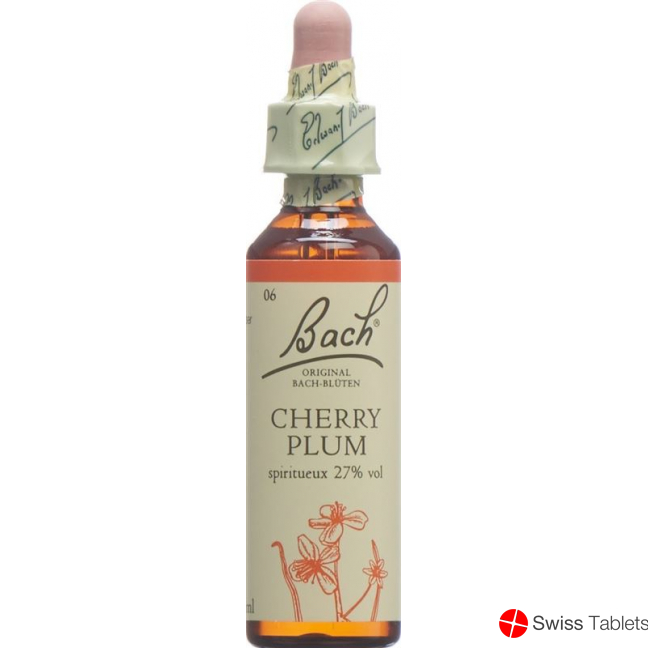 Bachblüten Cherry Plum Nr. 6 Flüssig 20ml buy online