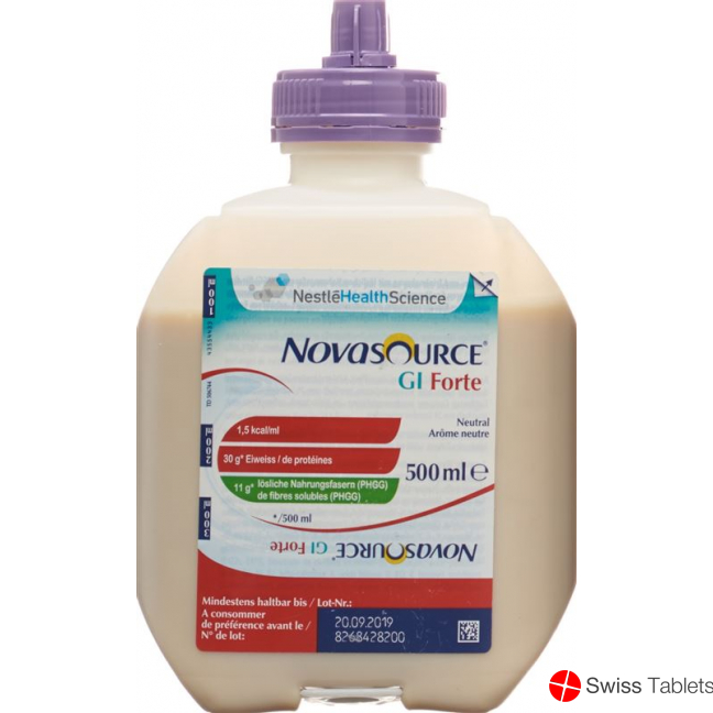 Novasource Gi Forte Neutral Flexibag 500ml buy online